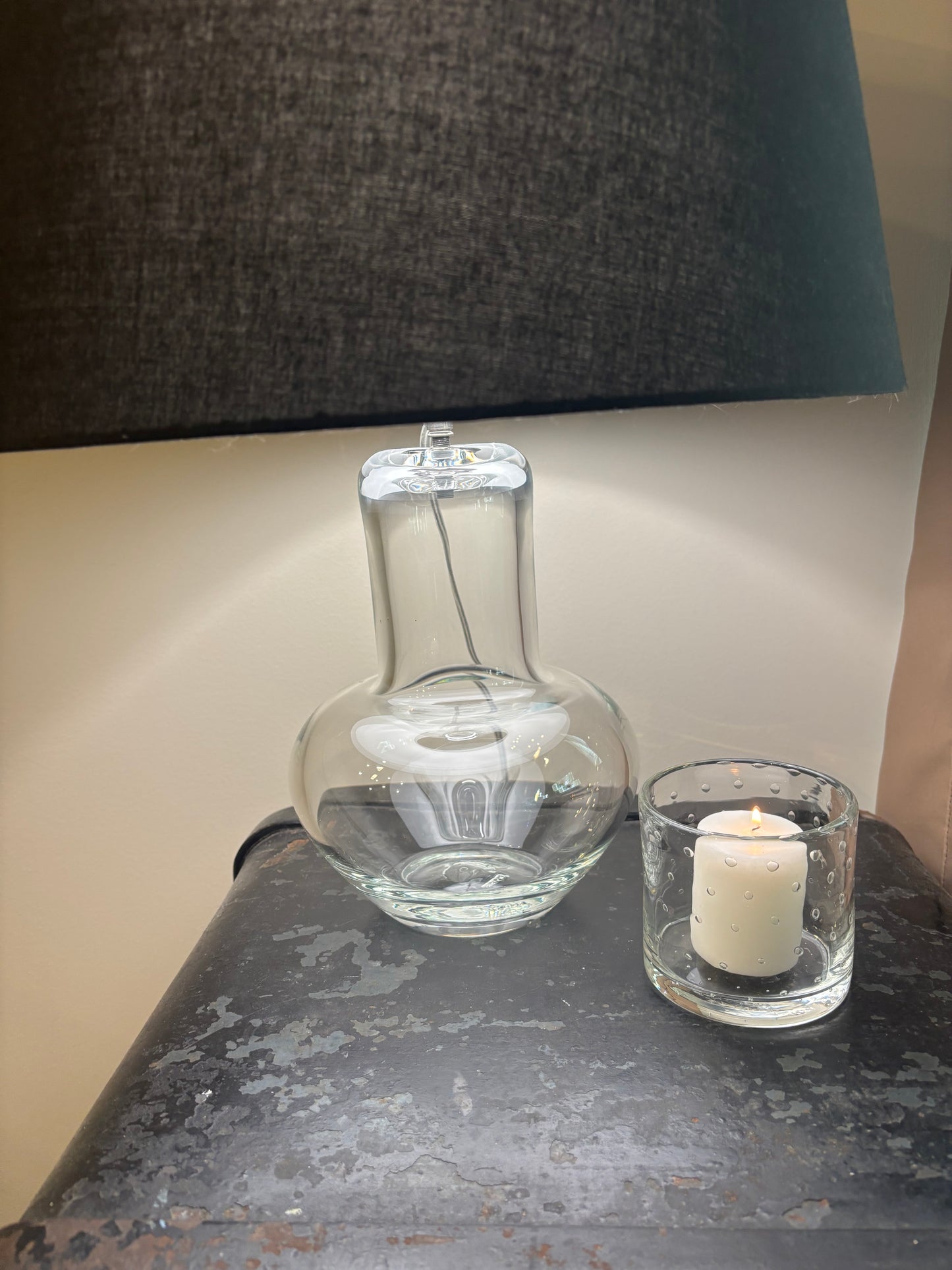 XL Weddington Clear lamp