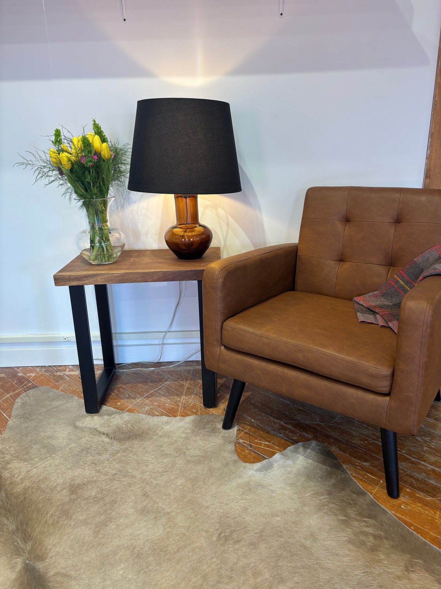 XL Weddington Olive Brown Lamp