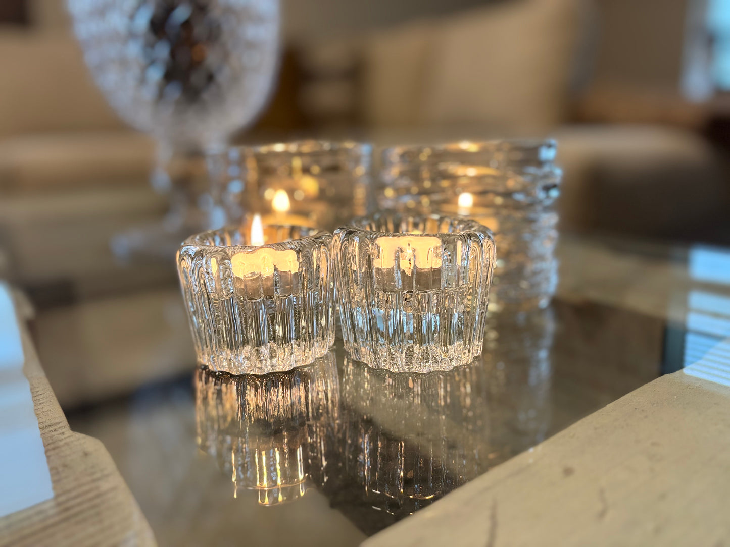 Mecklenburg Tea light Holder/SOLD IN PAIRS