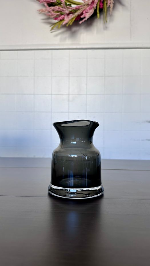 Grey Syrup Pitcher