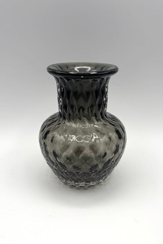 Small Grey Optic Vase