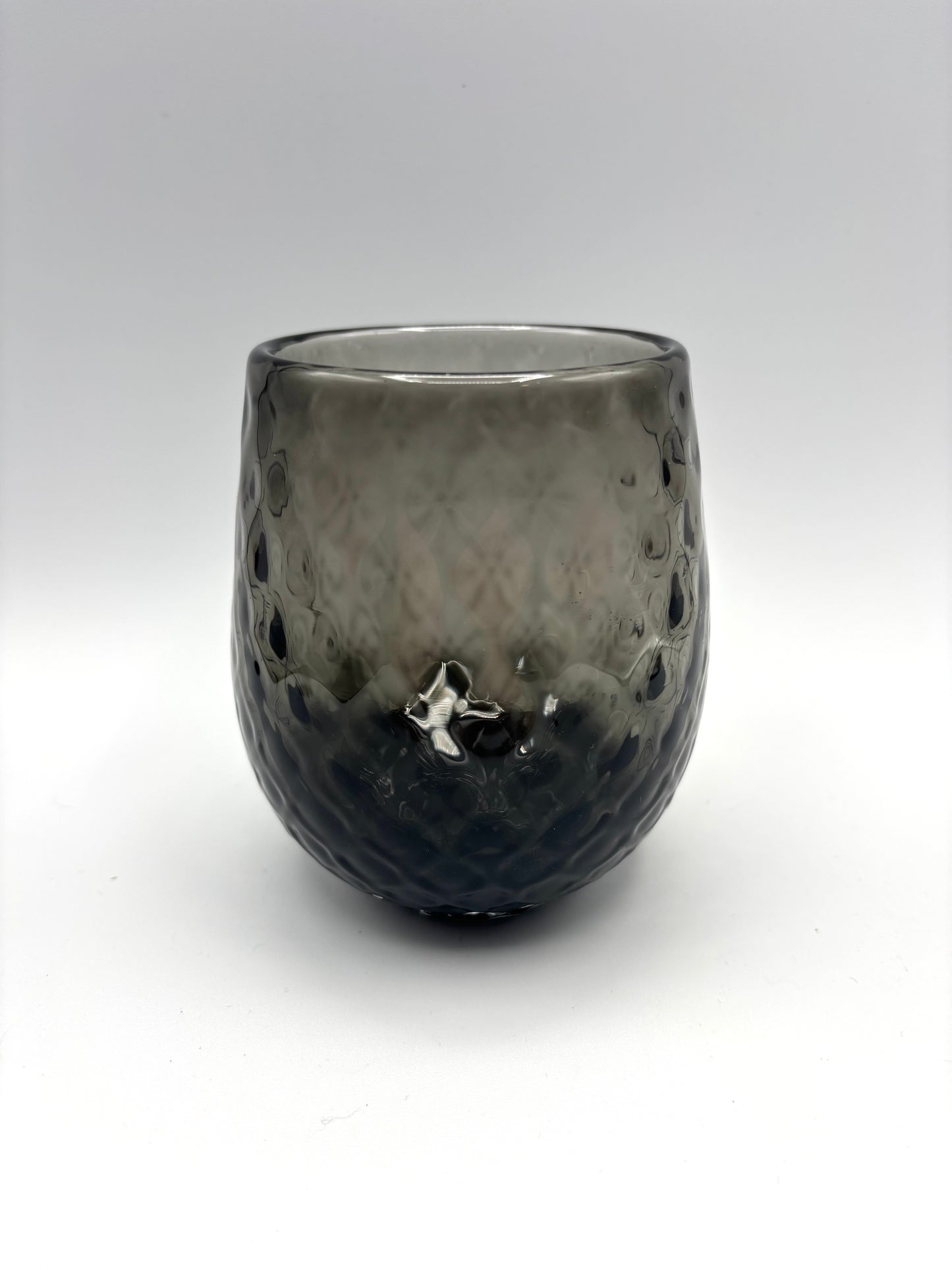 Grey Optic Wine Glass