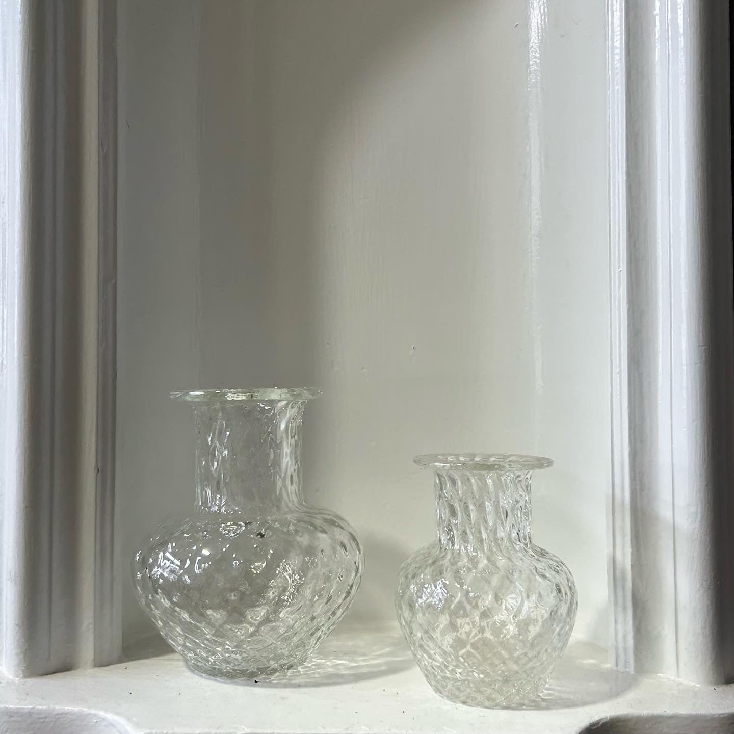 A set of Medium and Small Vases