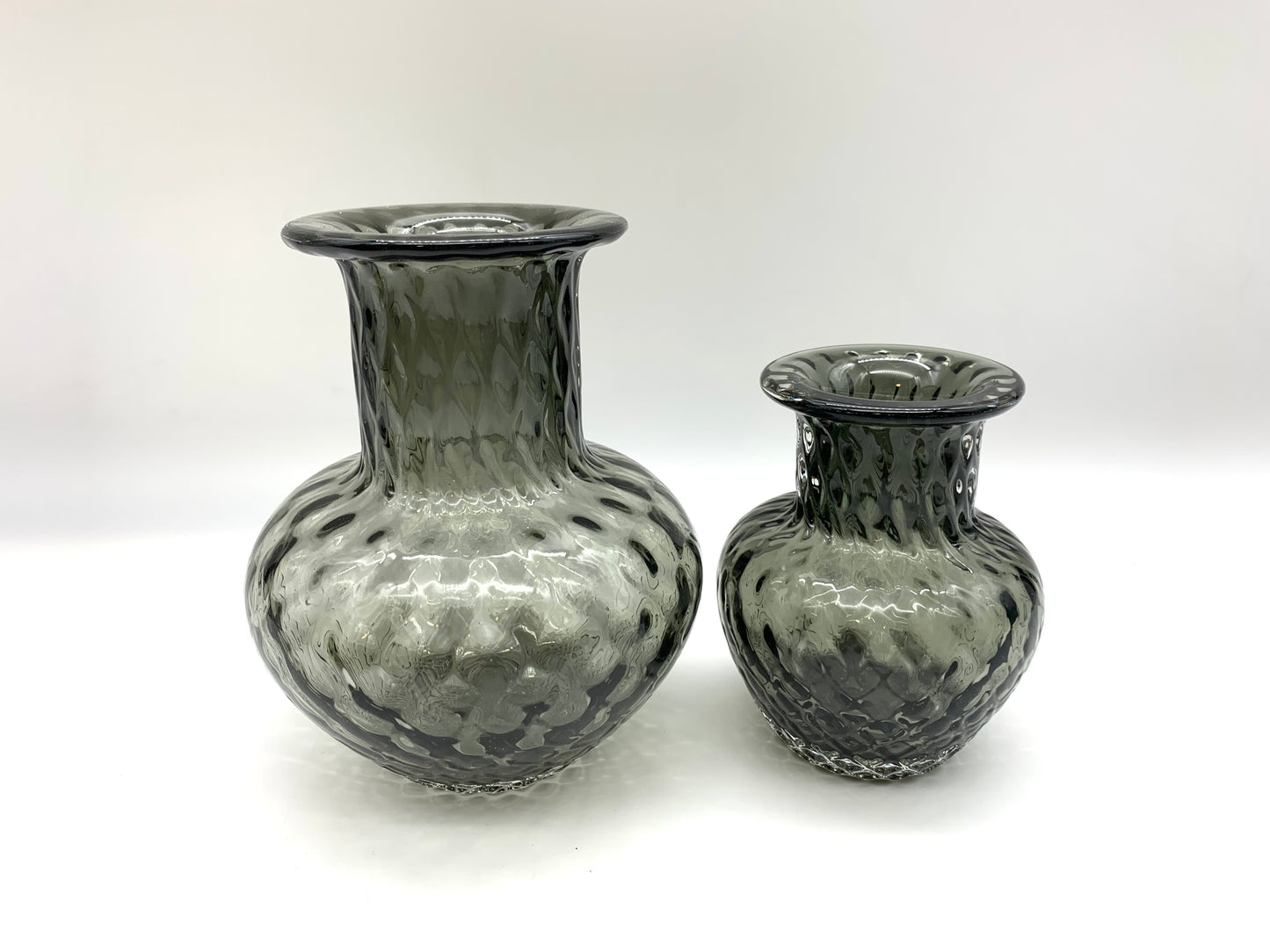 A set of Medium and Small Vases