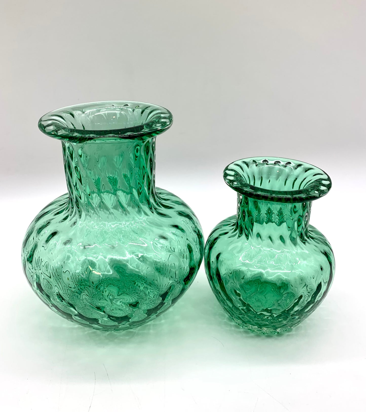 A set of Medium and Small Vases