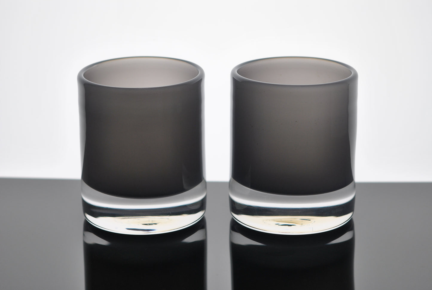 Elephant Gray Cocktail Glass