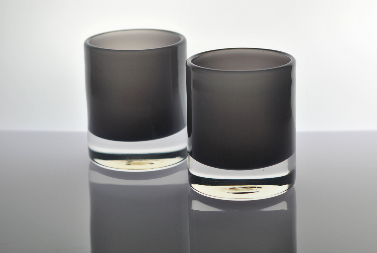 Elephant Gray Cocktail Glass
