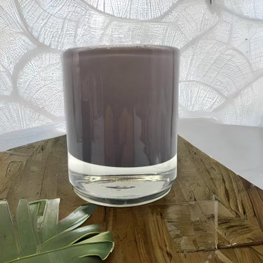 Elephant Gray Cocktail Glass