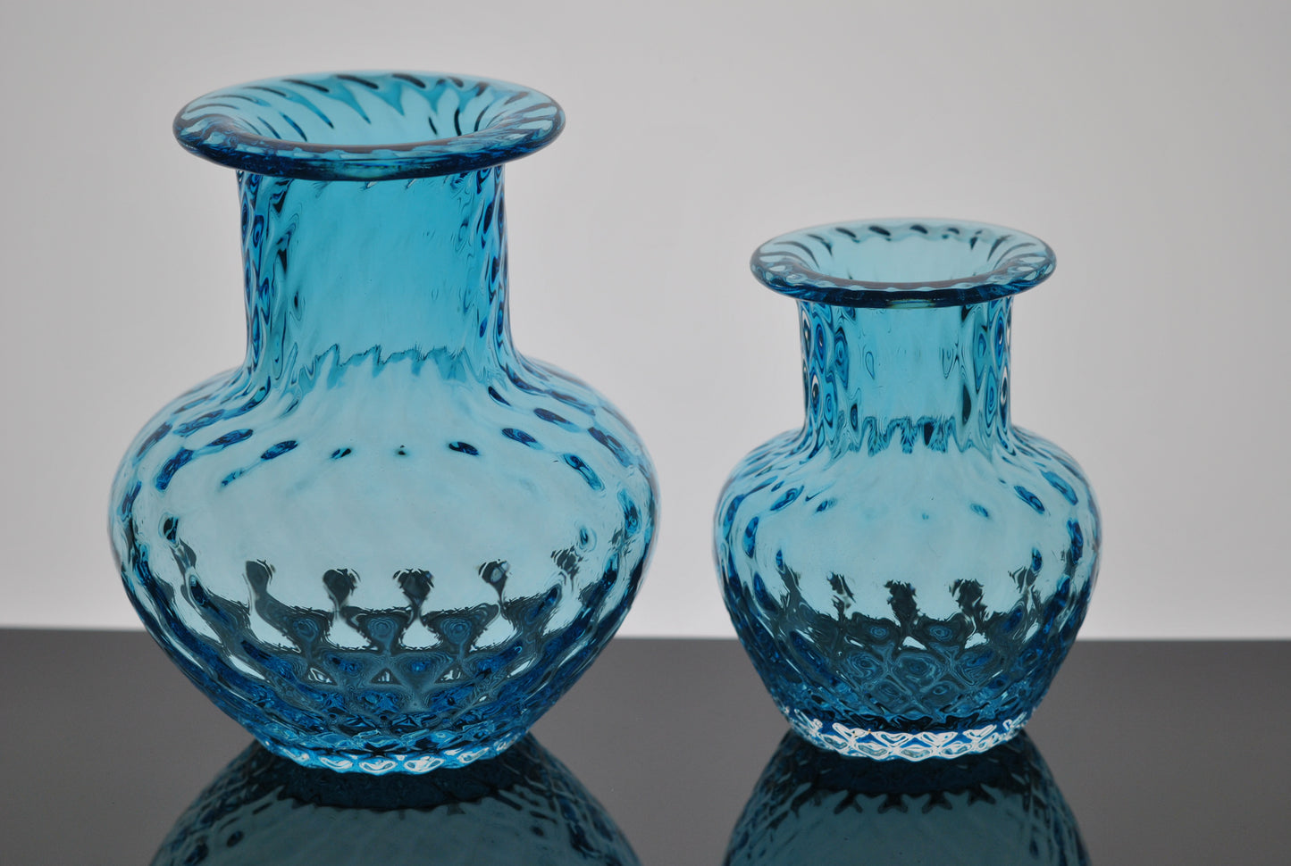 A set of Medium and Small Vases
