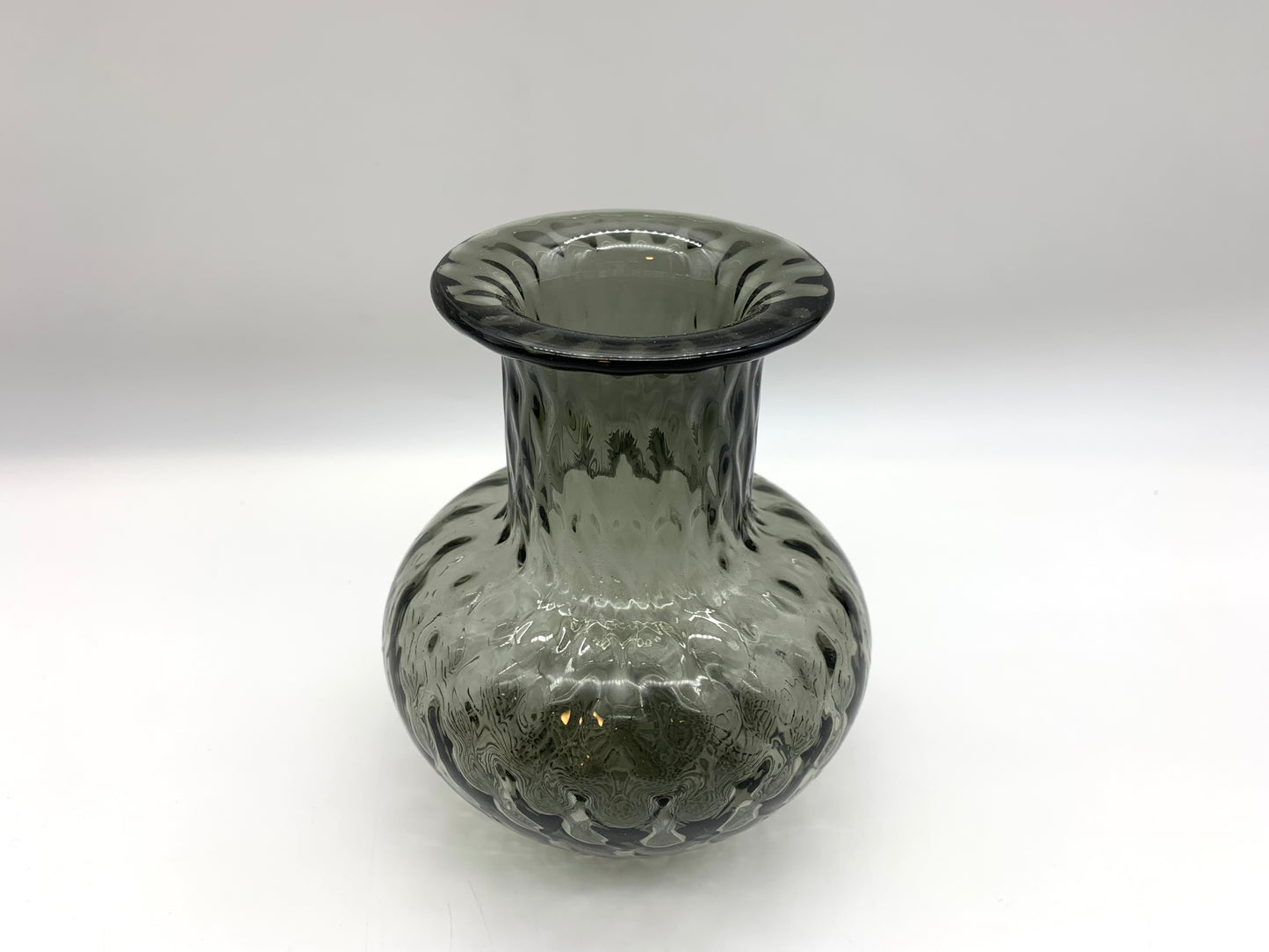 Smoke Medium Optic Vase