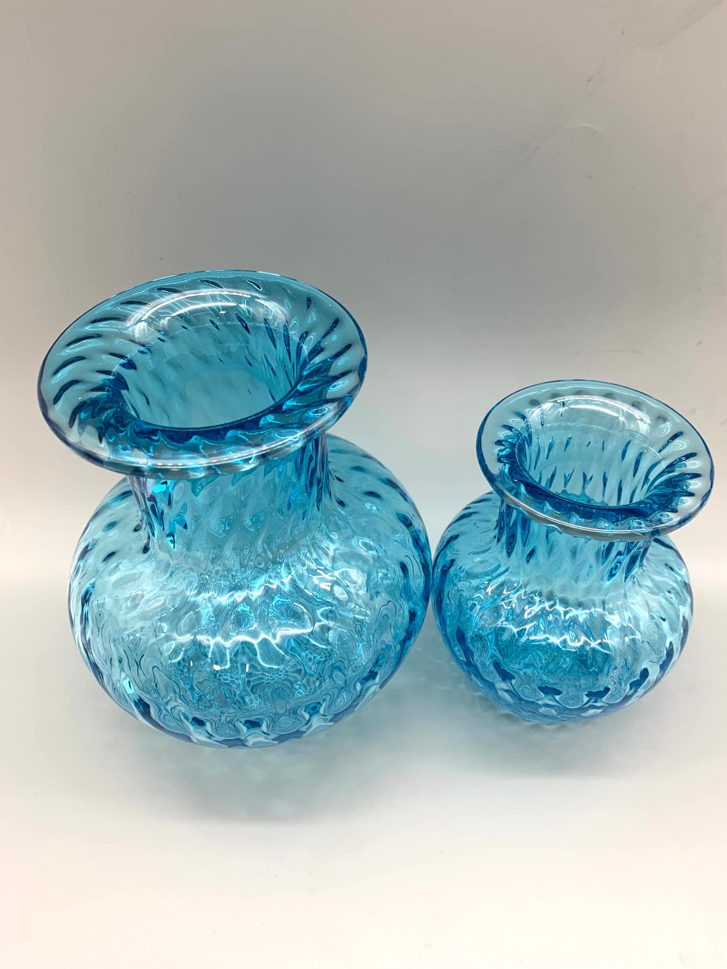 A set of Medium and Small Vases